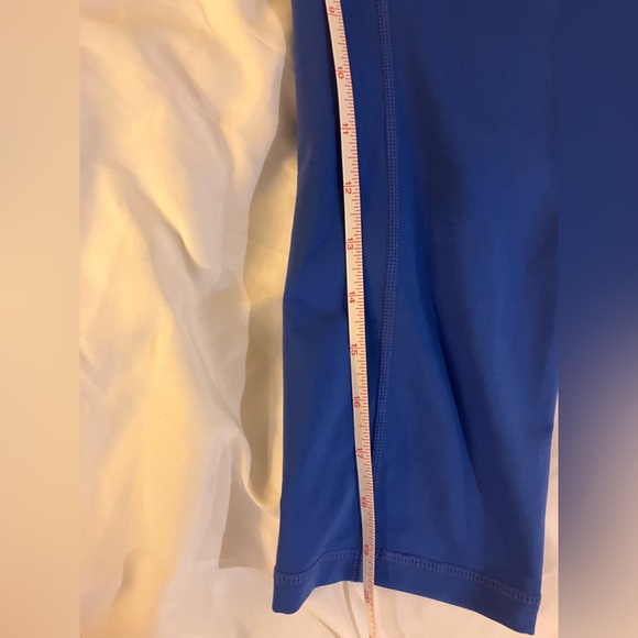 Asics Blue Mid-Rise Capri Leggings - Picture 8 of 8